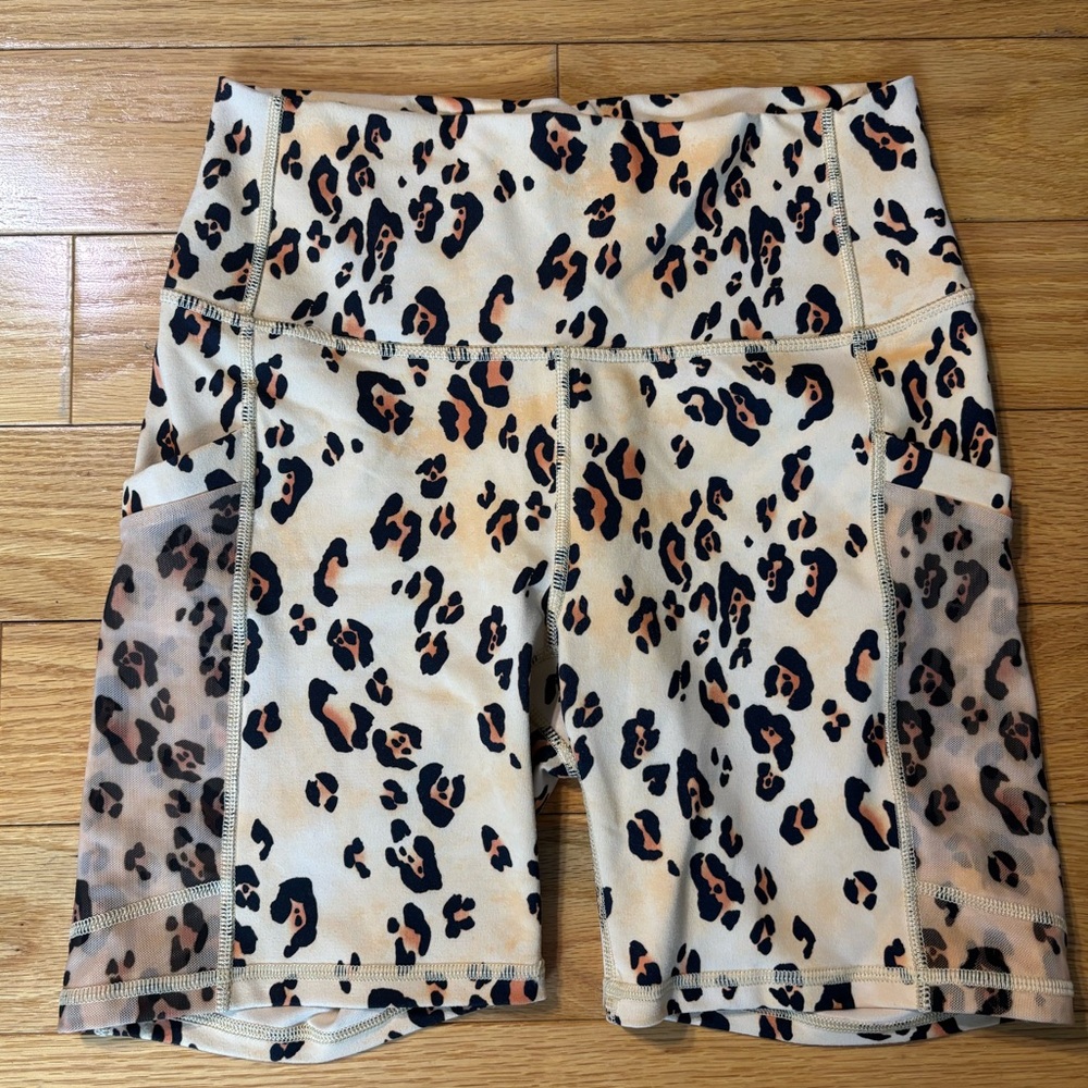 Leopard Print Women's Shorts